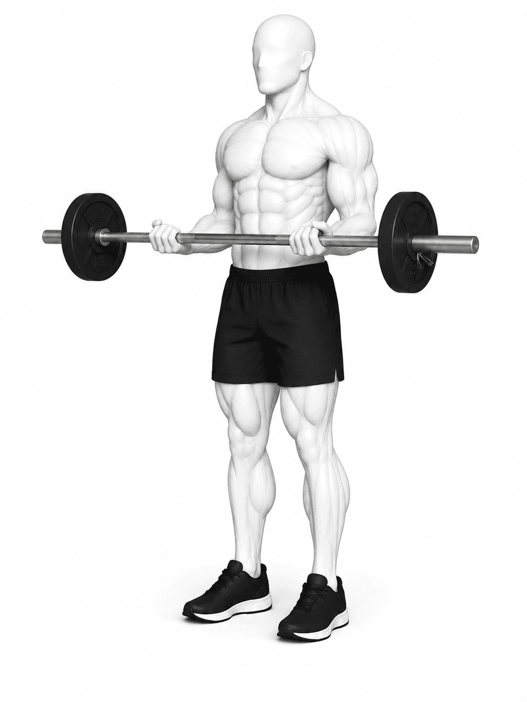 Illustration de l'exercice : Curl barre