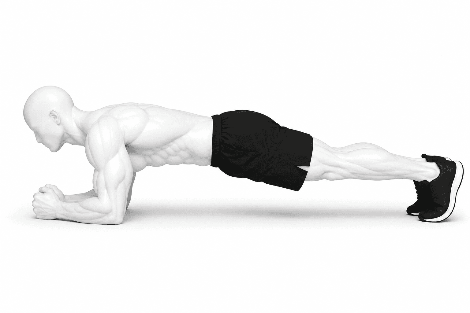 Illustration de l'exercice : Gainage (planche)