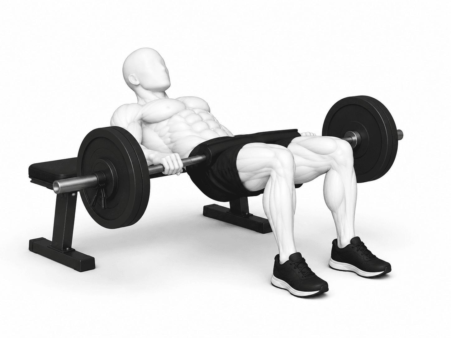 Illustration de l'exercice : Hip thrust