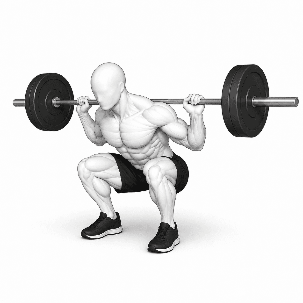 Illustration de l'exercice : Squat